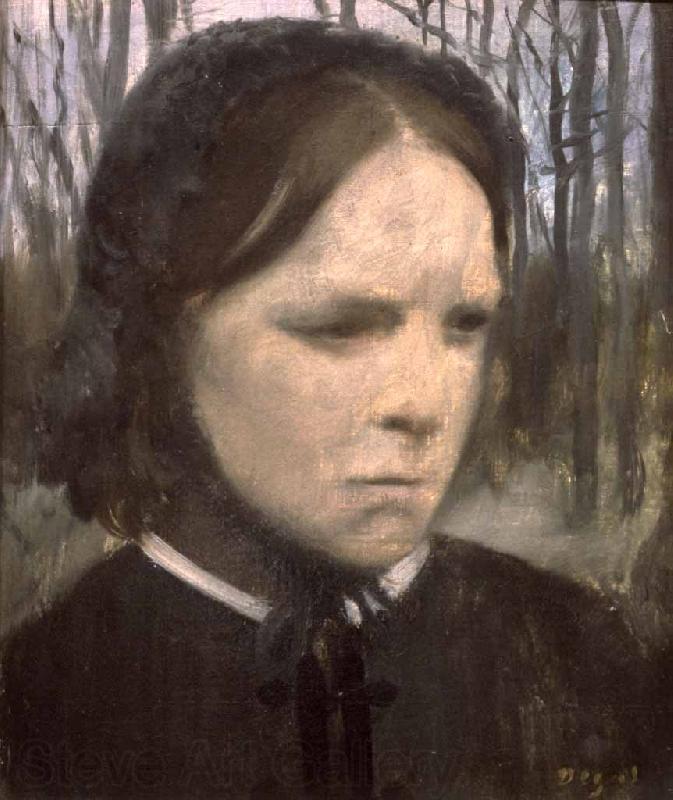 Edgar Degas Portrait of Estelle Balfour Germany oil painting art